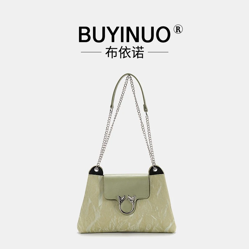 姐【10】2019（长31高19厚5）潮流时尚百搭简约条纹单肩腋下包