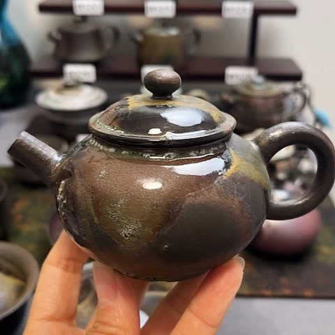 旭***升茶盏景德柴烧茶具-纯手工茶具