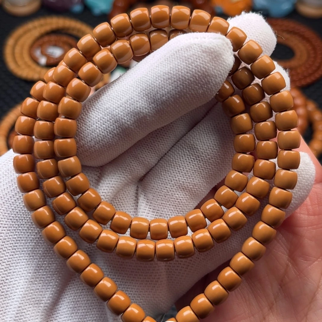 十****橄榄核吊坠6.8mm橄榄核尖直切挂脖