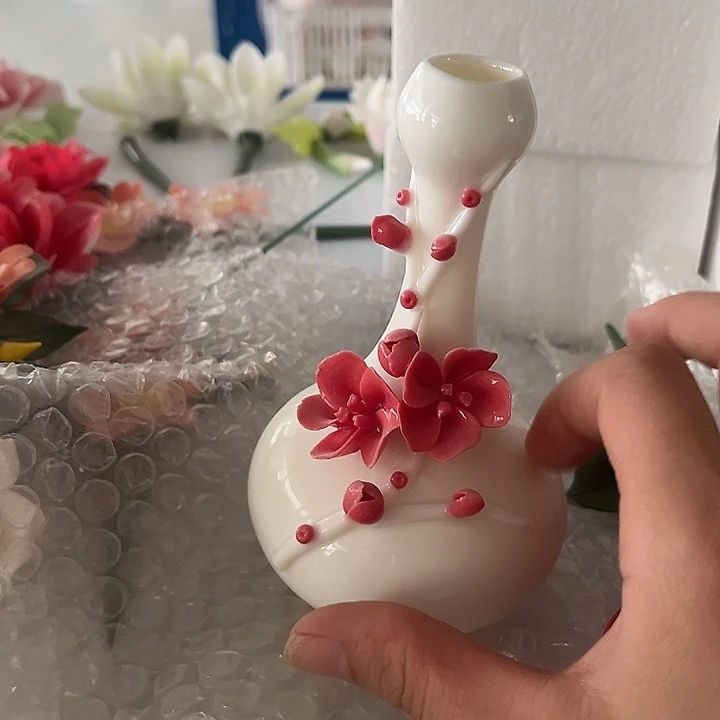 瓷片?****话陶瓷工艺品摆件