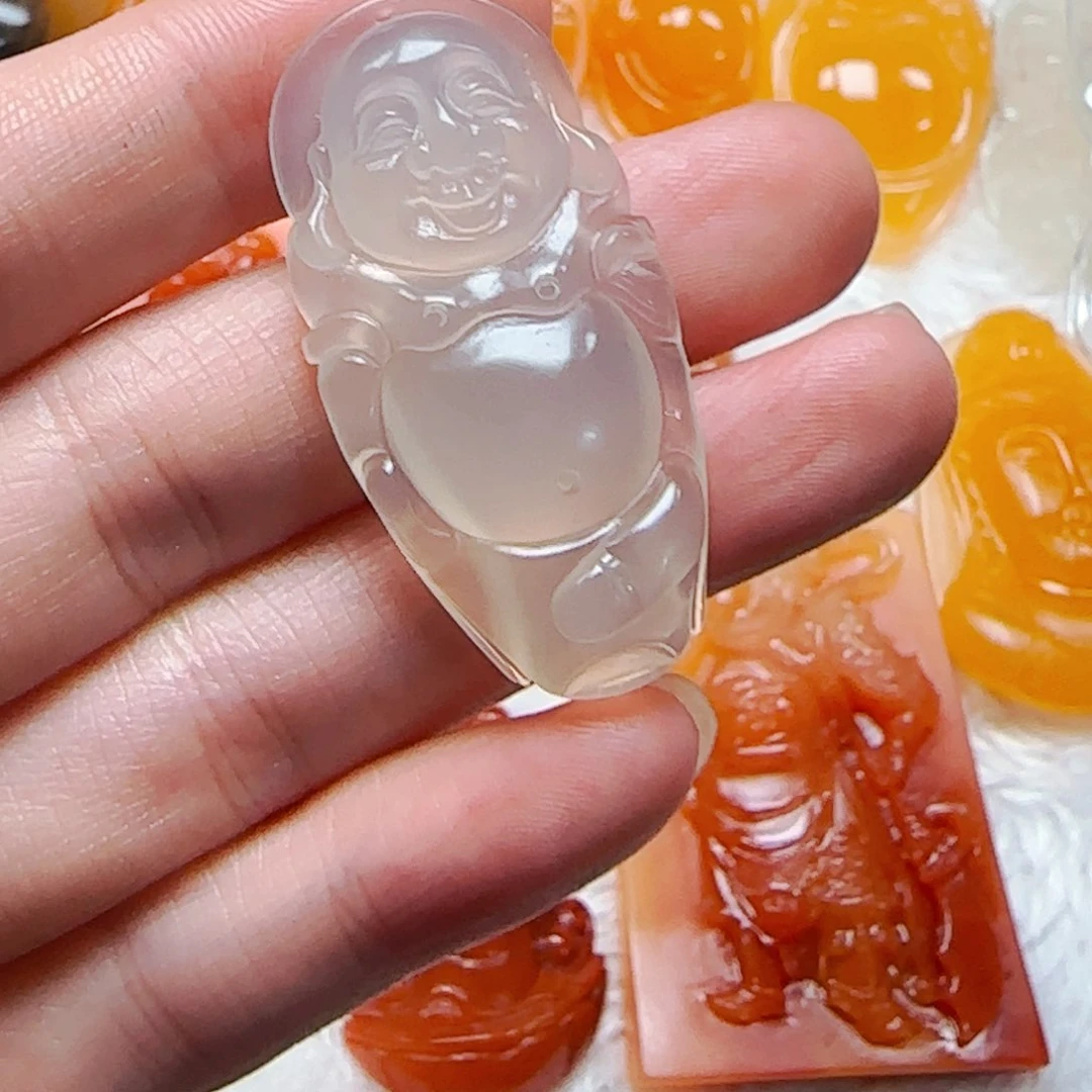 石英质玉（黄龙玉）未镶嵌1