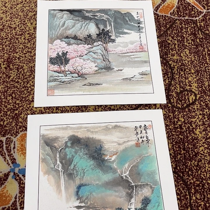 帅***紫国画刘琴方老师作品6666