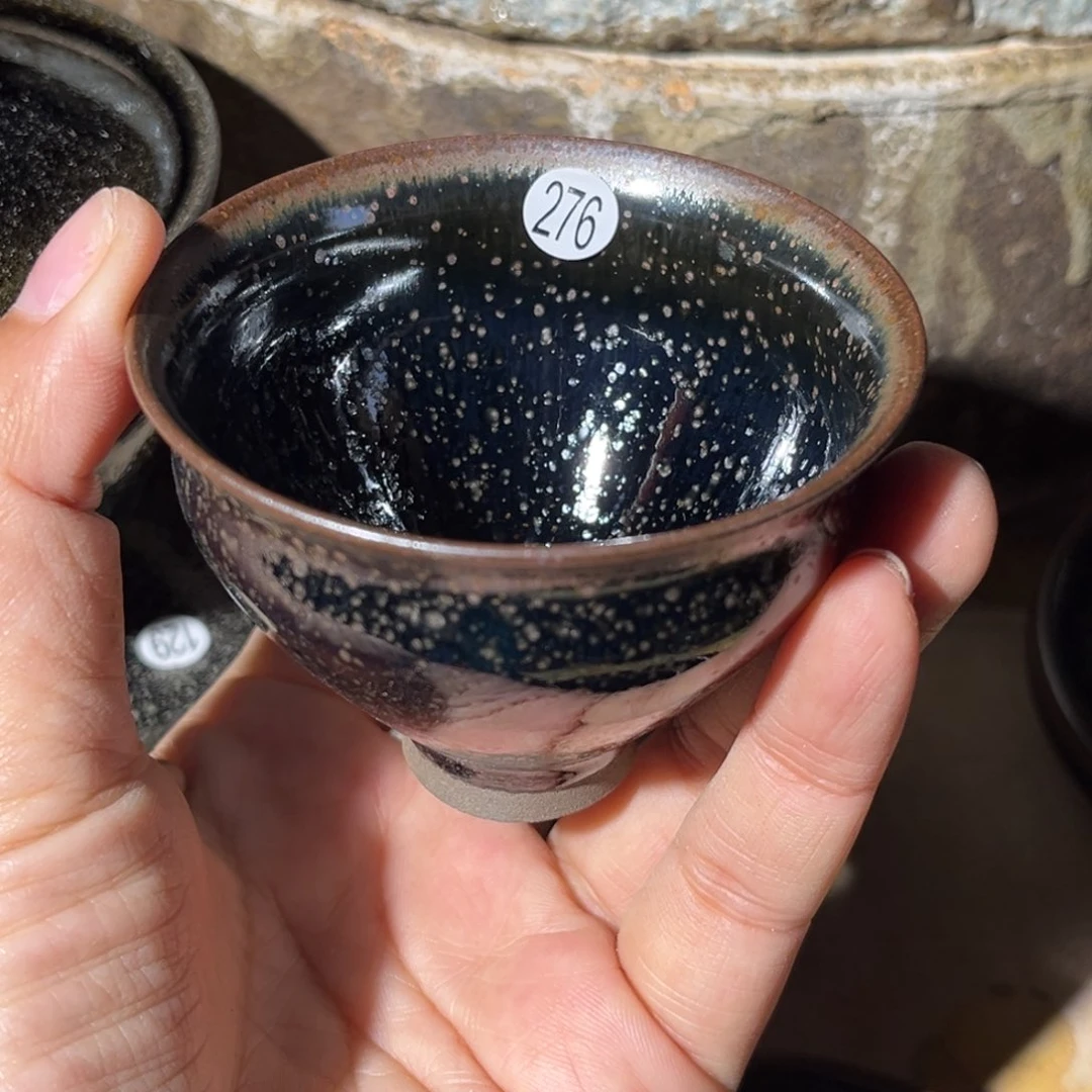 茶盏义兴龙窑坚持真柴烧