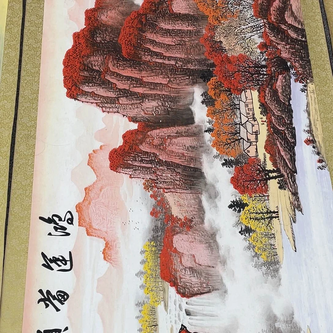 东***亮国画老师手笔手绘作品y