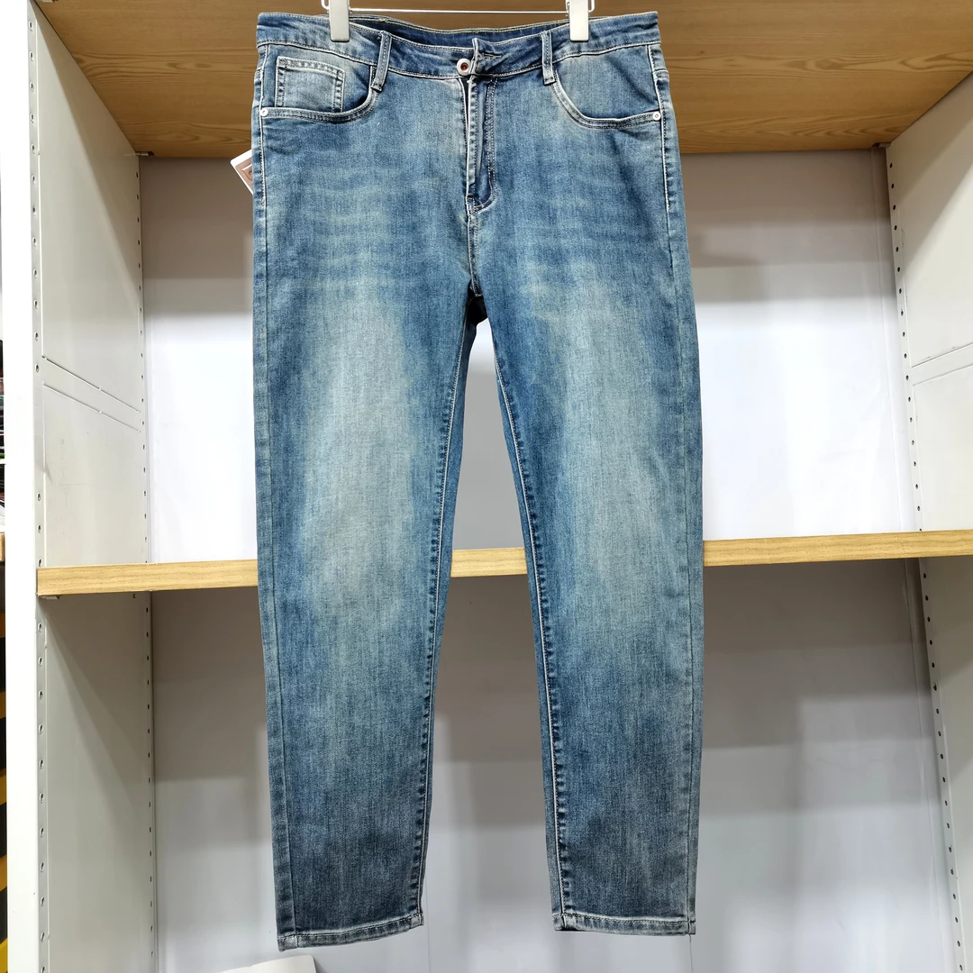 男士春季新款时尚休闲百搭牛仔裤 806711