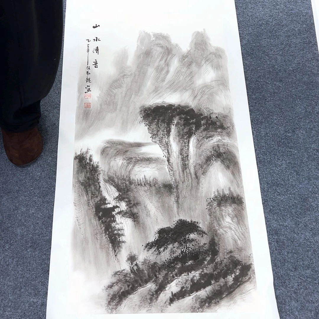 国画纯手绘字画作品