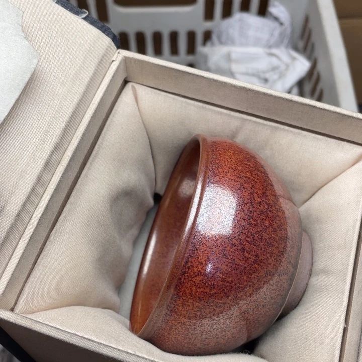 茶盏建窑建盏主人杯