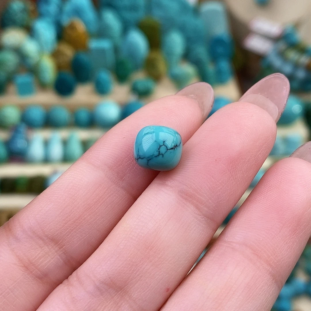 绿松石珠宝奇石未镶嵌o***О