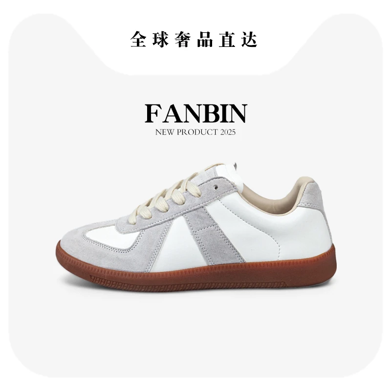 2025新款百搭时尚街头明星同款复古休闲秋季软底爆款德训鞋