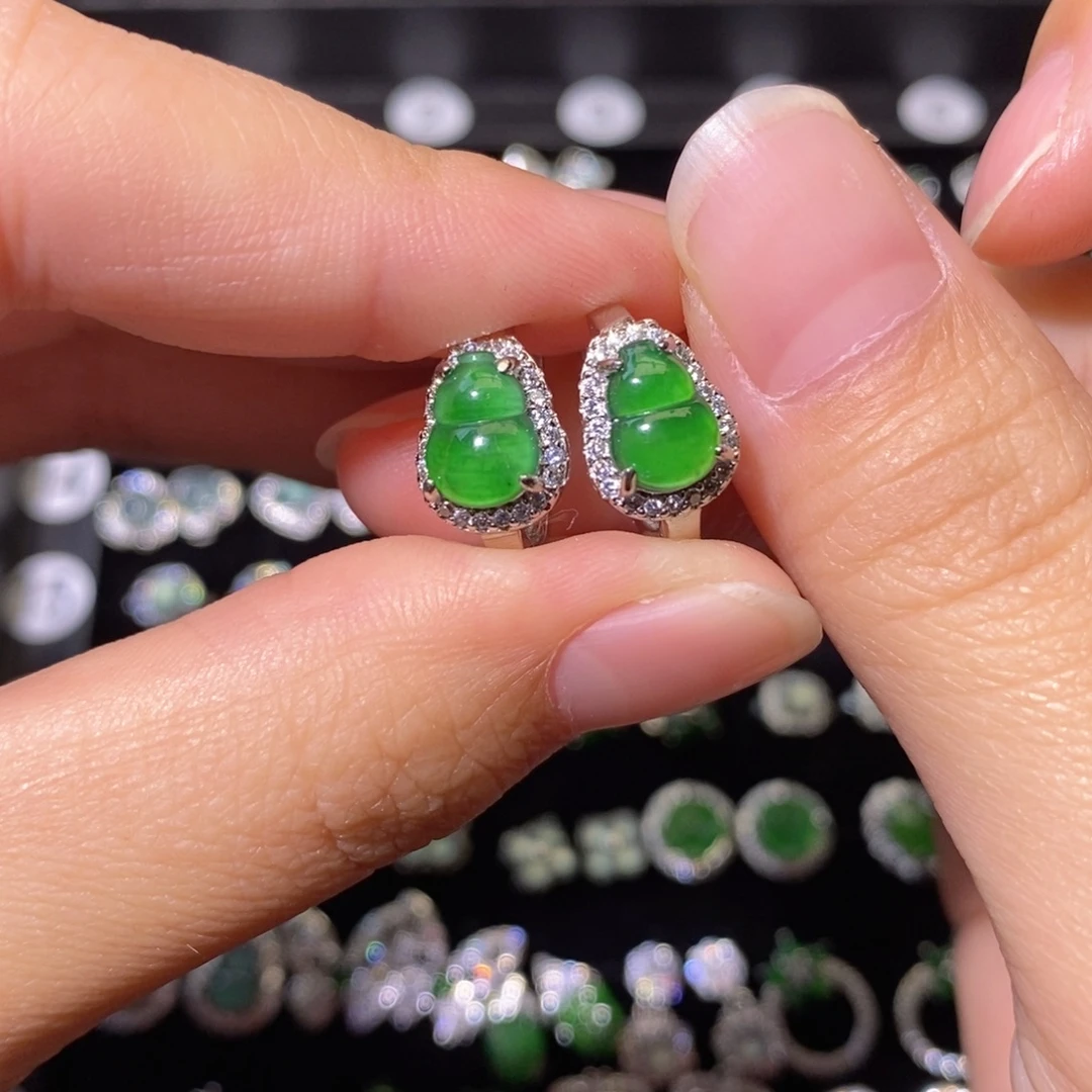 翡翠未镶嵌颈饰天然