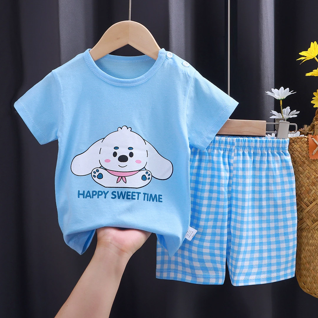 2025爆款韩版夏季新款儿童女童纯棉新生儿小童T恤休闲宝宝图衣服