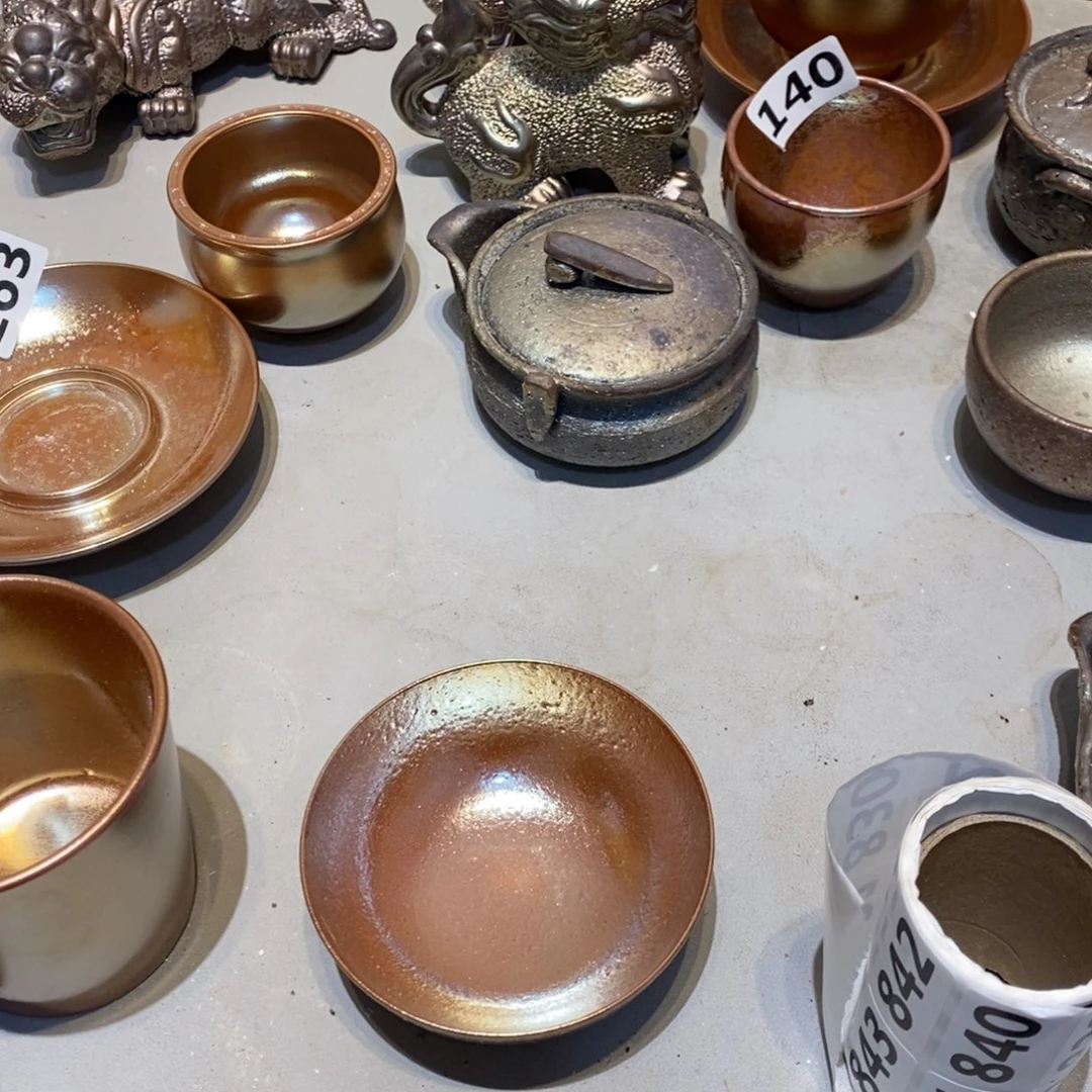 柴烧茶具陶瓷杯子