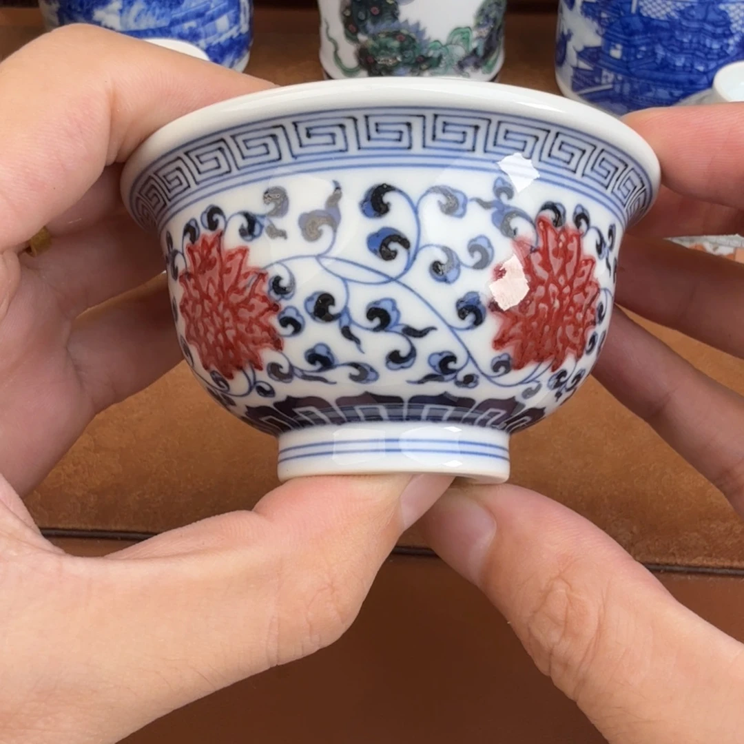 摆件景德镇瓷器手工手绘