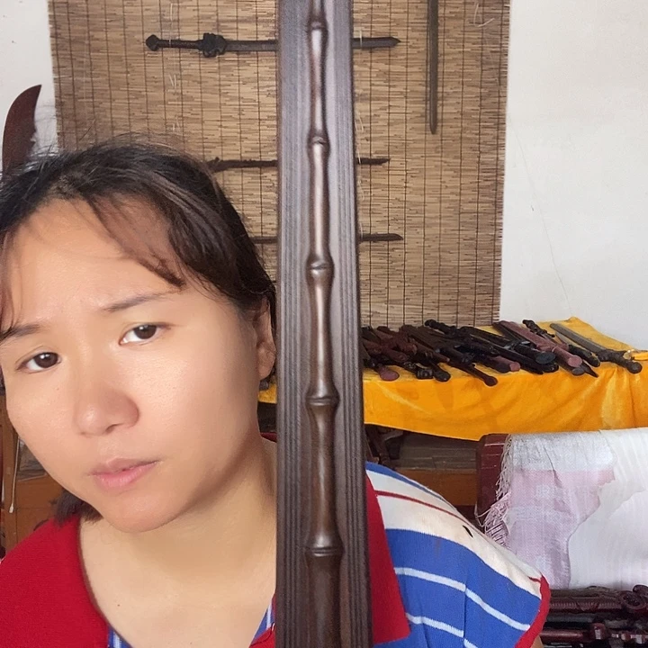 你***圆紫檀木类成套家具黑檀1米