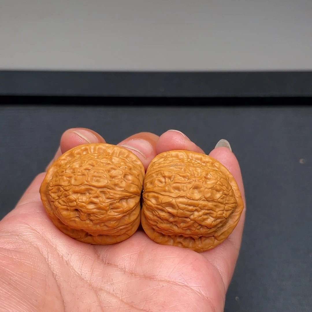 把件猴头核桃34×30野生夜明珠XM3193
