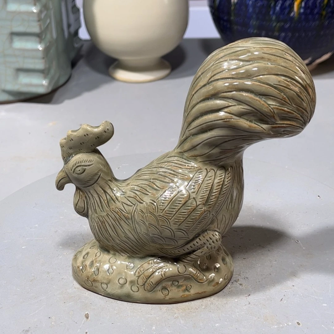 瓶越窑瓷器品相完美