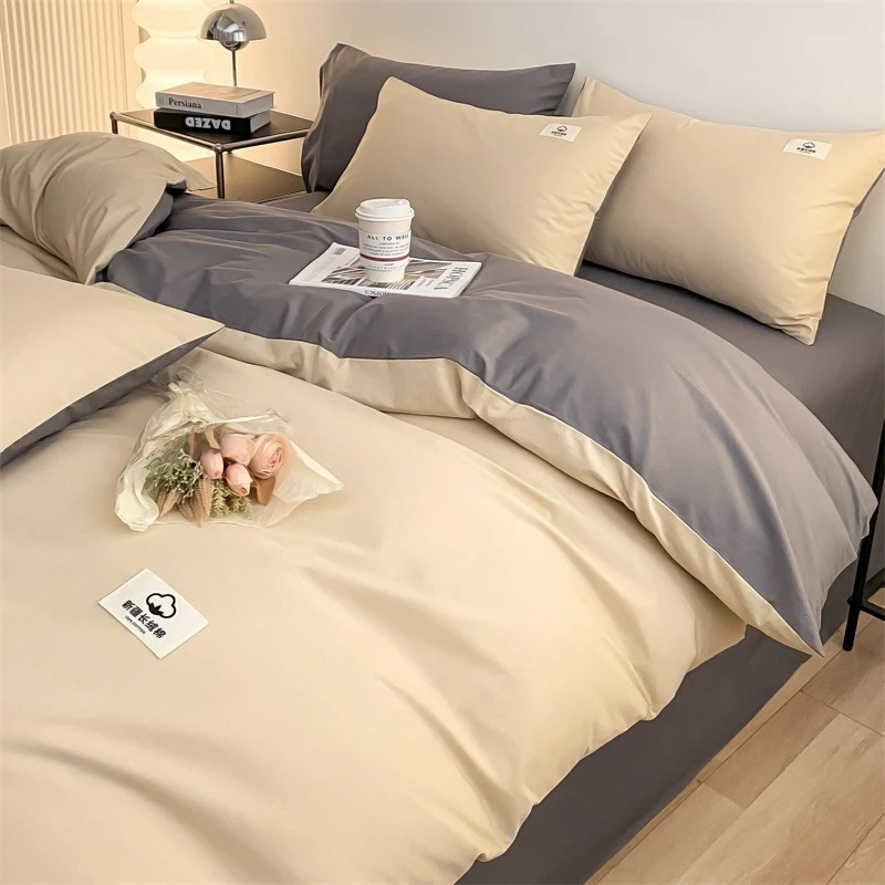 60S新疆长绒棉四件套100全棉纯棉床单被套高级感床笠床款床上用品