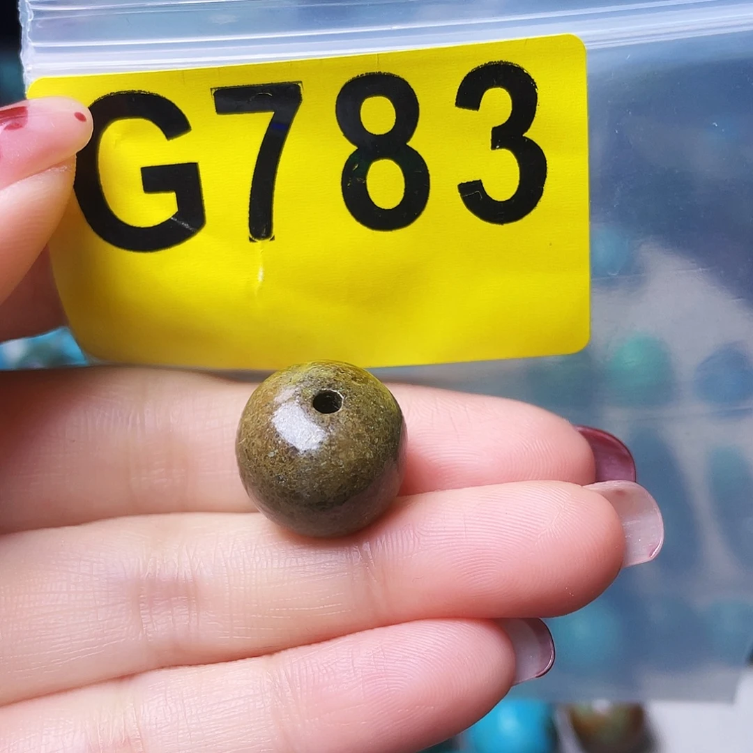 十堰原生态绿石头特色手工散珠