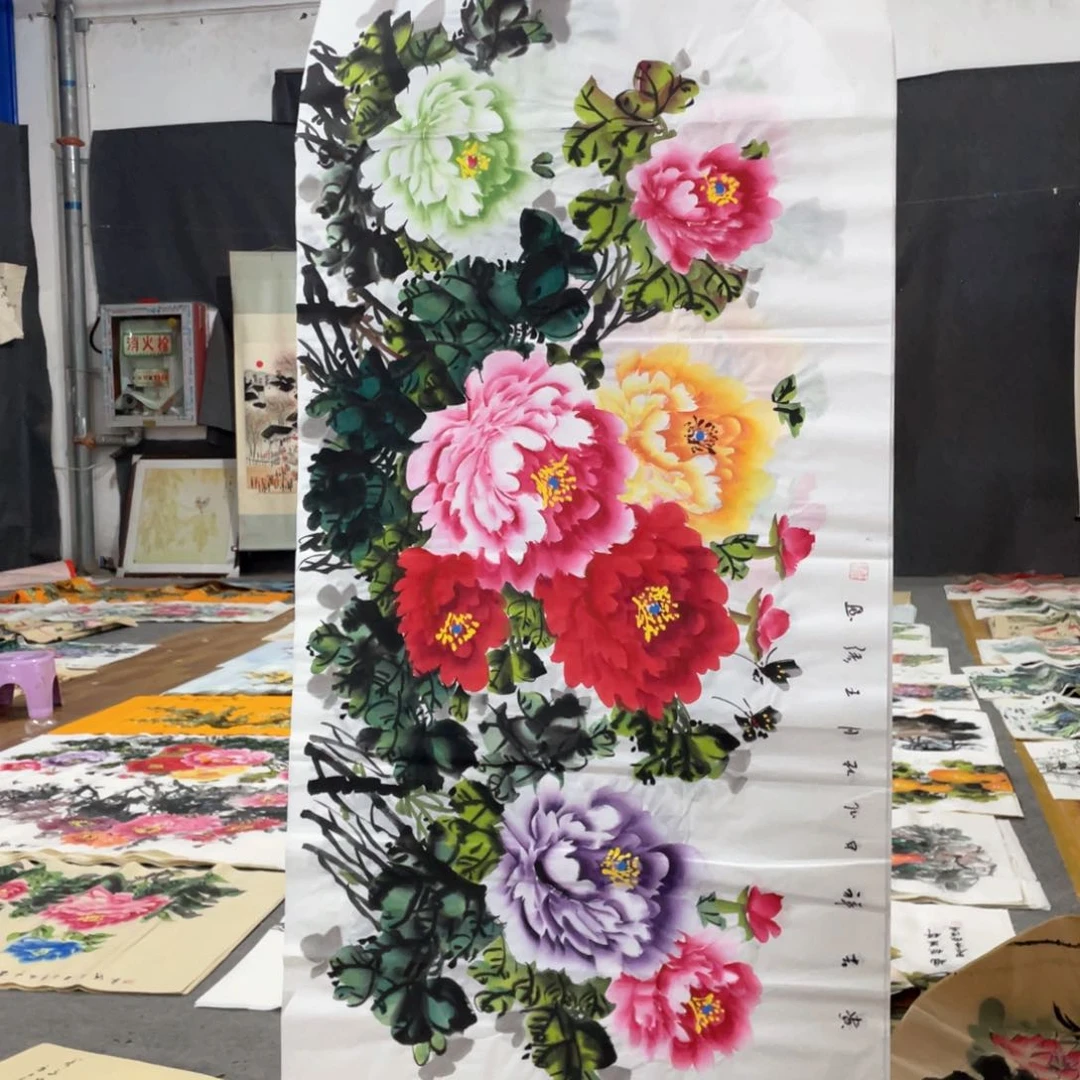 国画国画作品画心一张