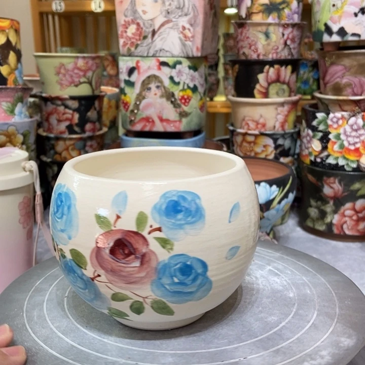 景德镇艺术手绘作品