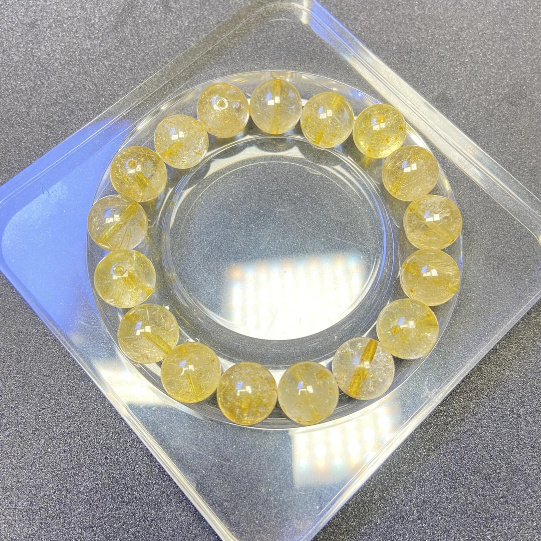 5号【天然石】大卡玛瑙水晶散珠diy百搭手串链气质百搭大卡12-13mm