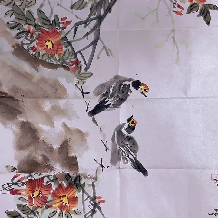 国画宋庄的一个小镇