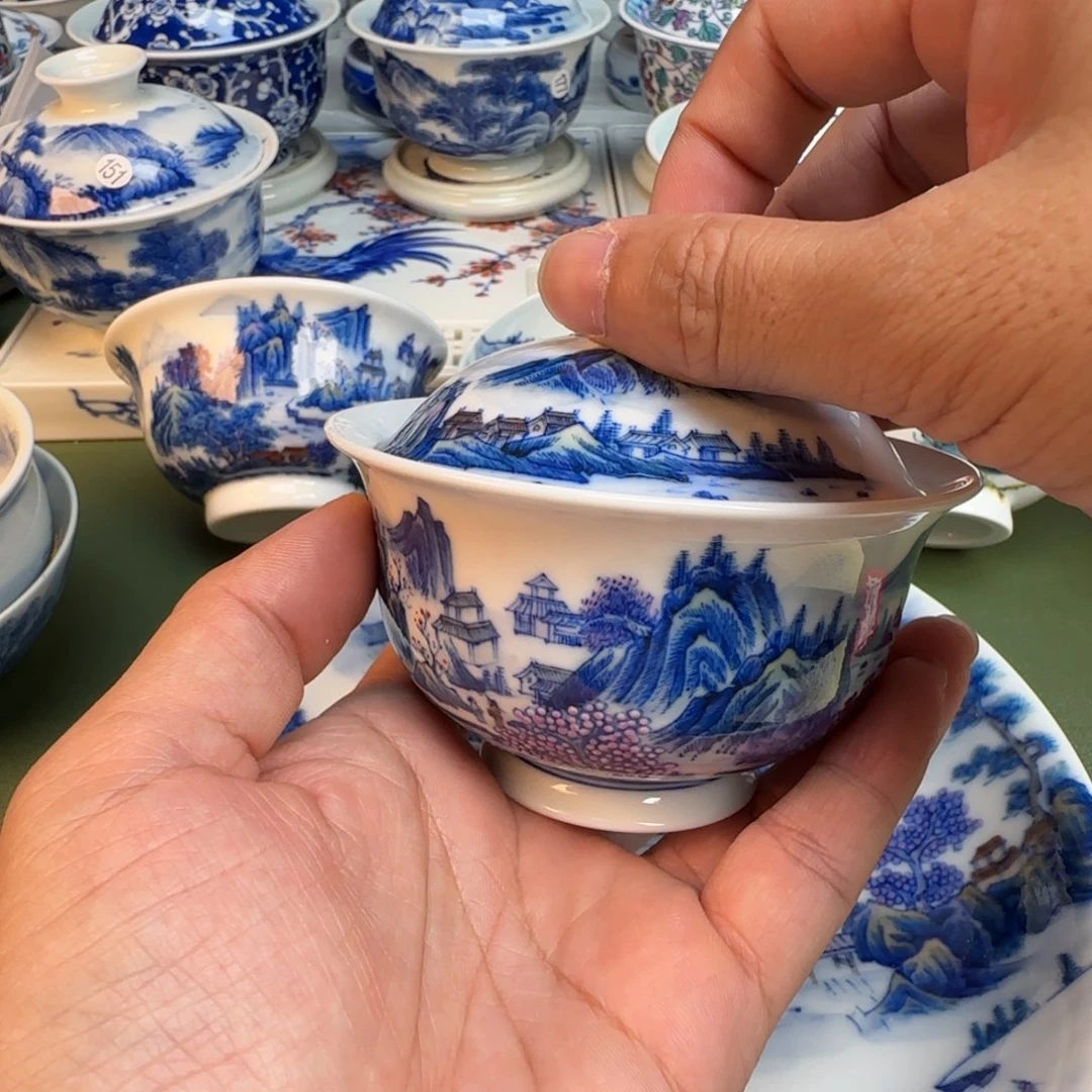 纯手工纯手绘茶具218