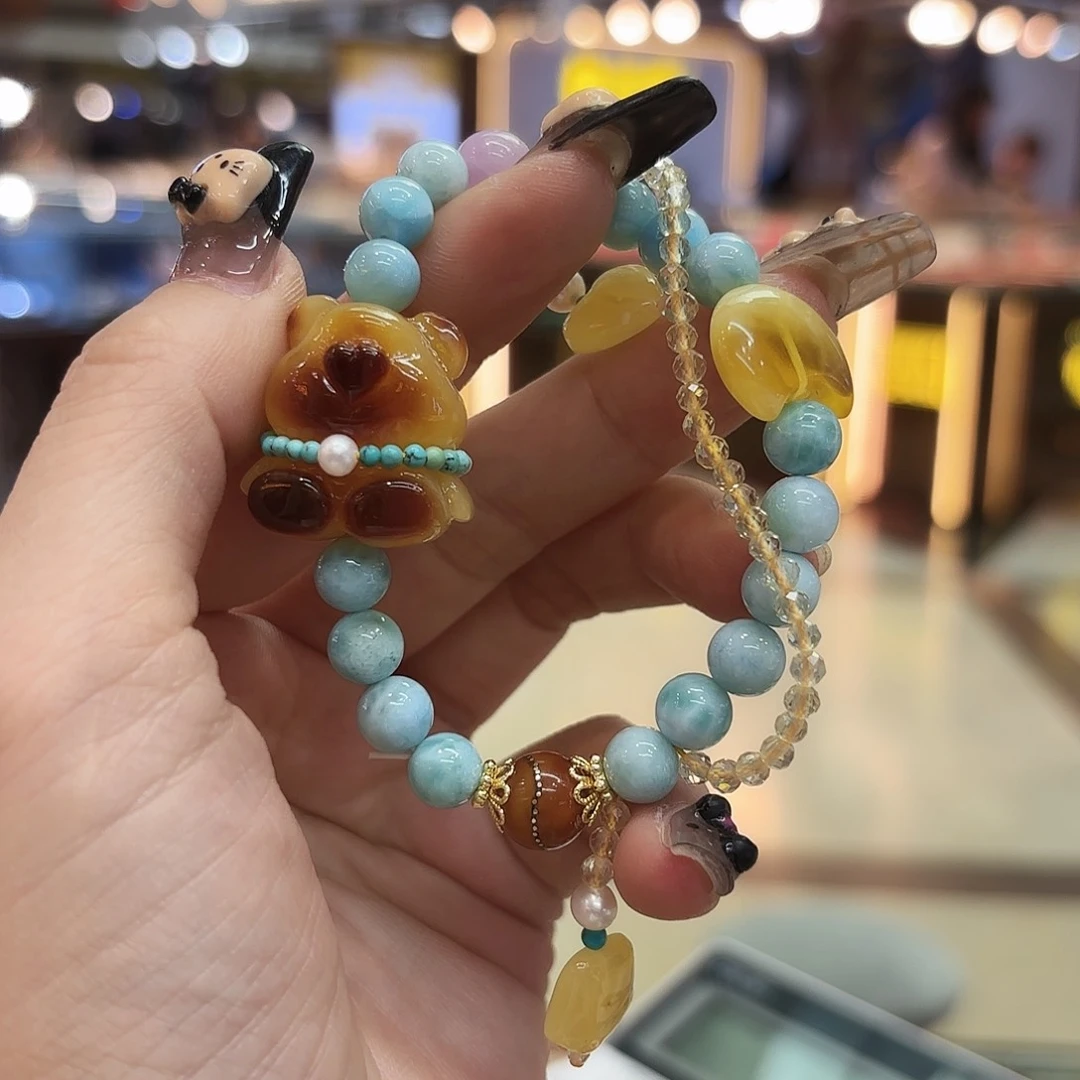 琥珀手链未镶嵌琥珀