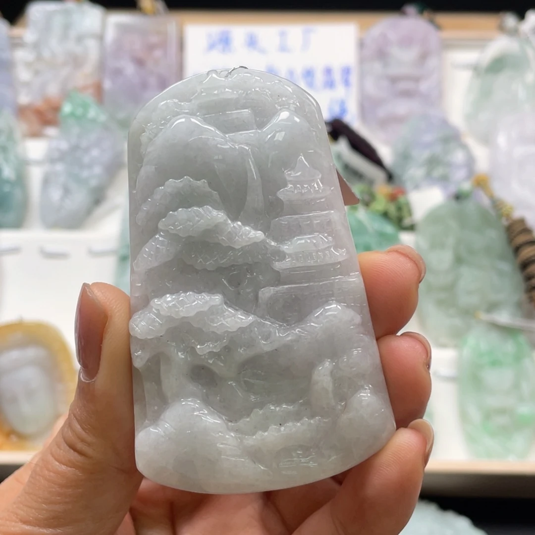 翡翠吊坠(不含链)未镶嵌