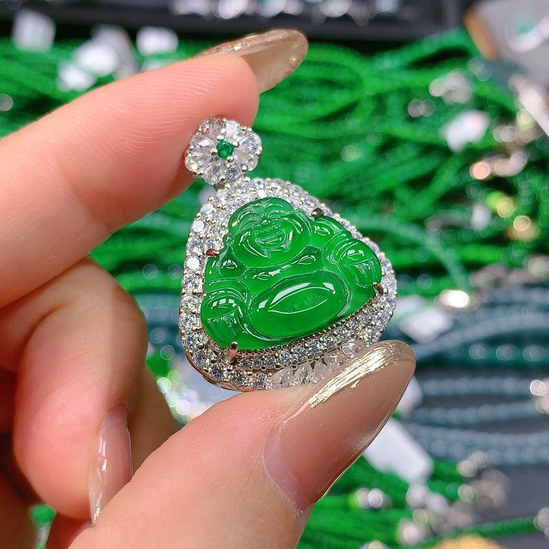 翡翠手链未镶嵌天然