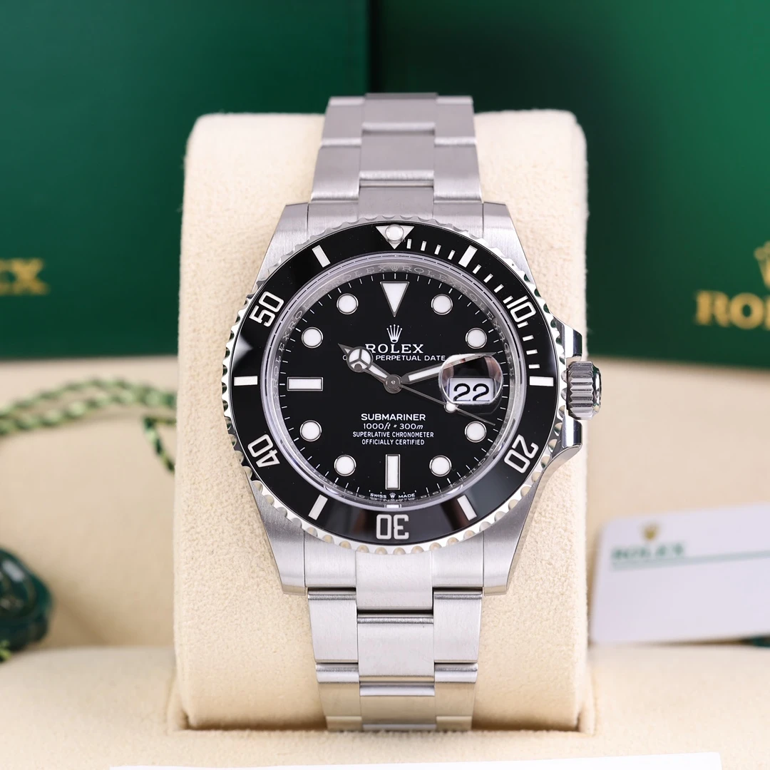 99新 Rolex/劳力士 126610ln 新款黑鬼 2025年2月保卡