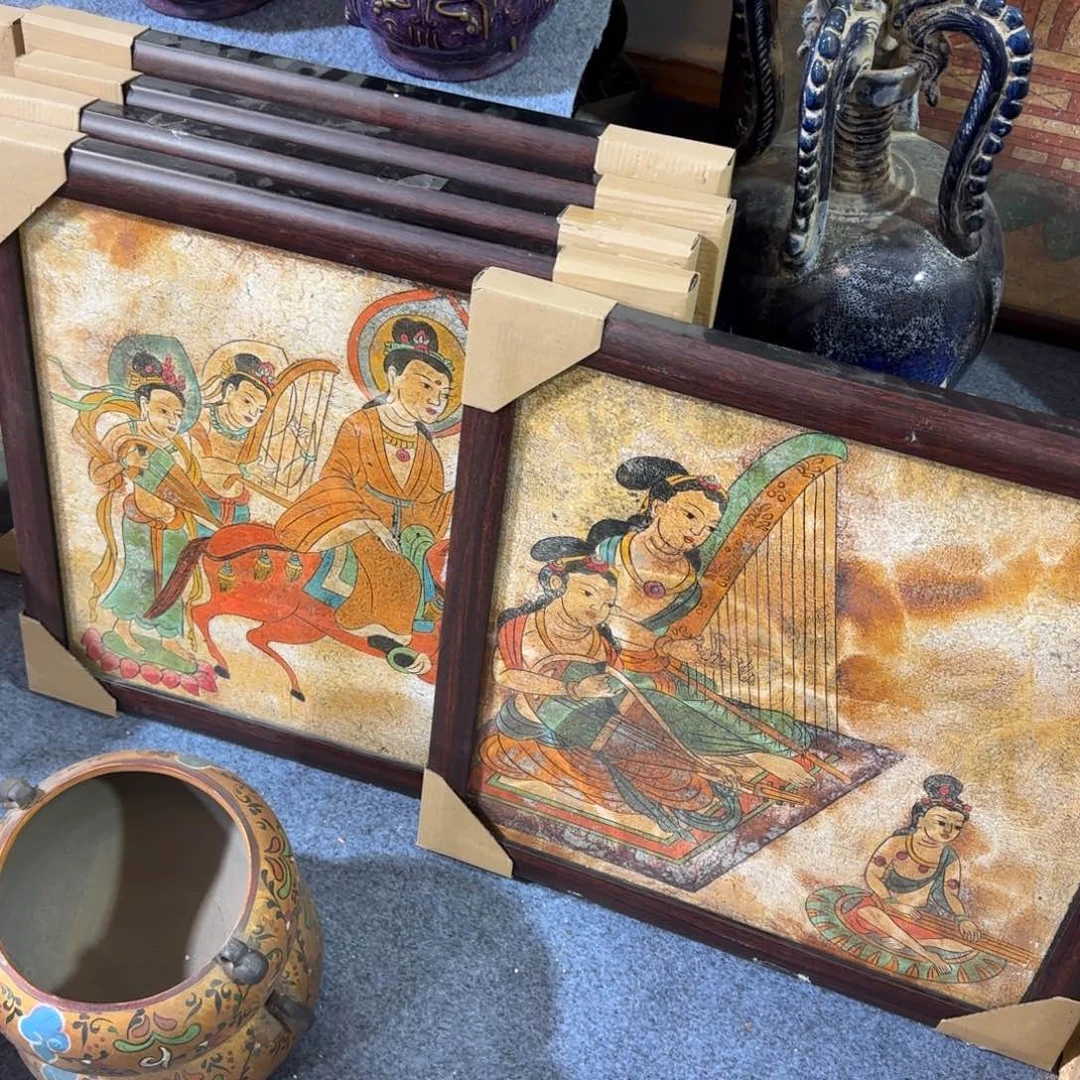 如***篌陶瓷摆件摆件摆件