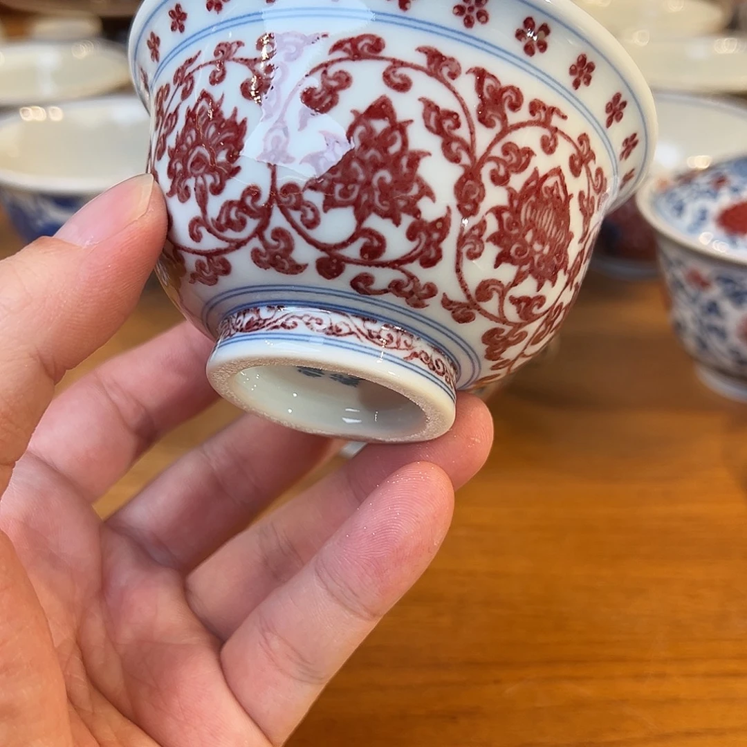 景德镇釉里红瓷器