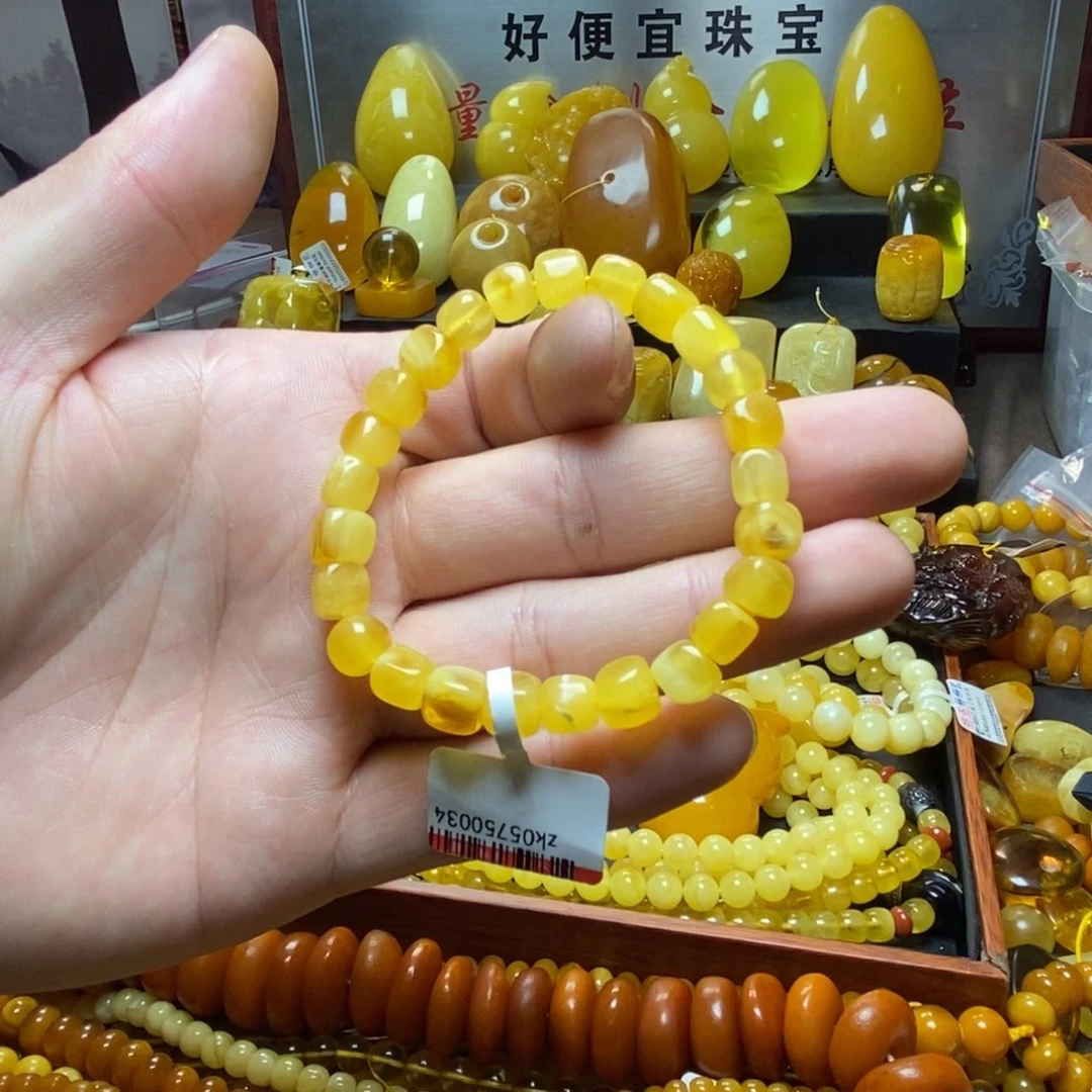 琥珀未镶嵌裸石蜜蜡