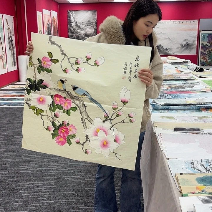 国画国画作品纯手绘