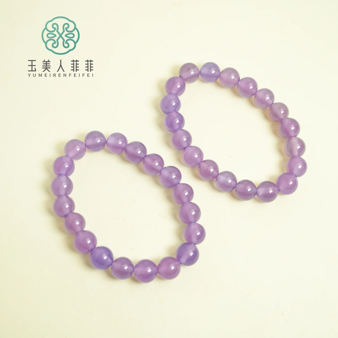 菲菲珠宝好*玛瑙圆珠约10mm手串~多样性发一