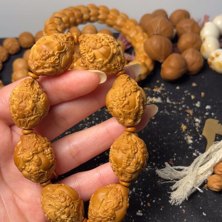 橄榄核手串百鬼钟馗