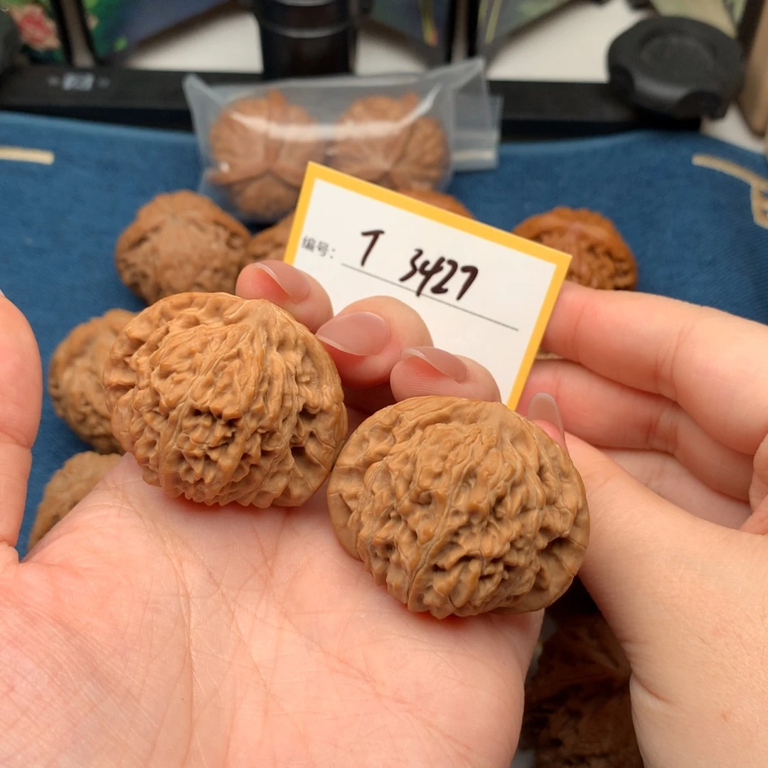 吊坠文玩核桃41四座楼 3427