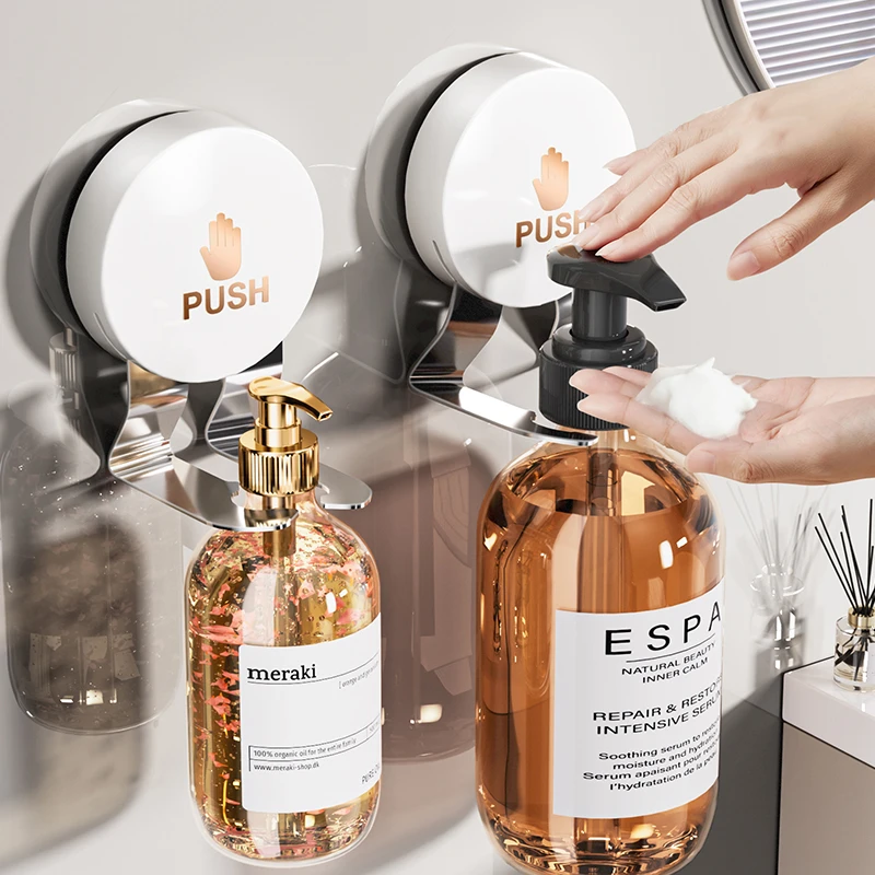 艾思维沐浴露置物架洗洁精挂架浴室卫生间洗发水洗手液挂壁器神器