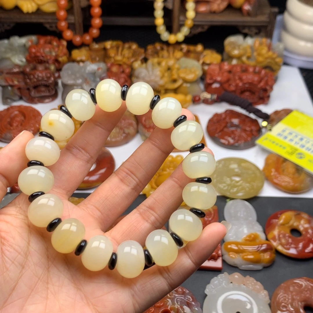 石英质玉（黄龙玉）挂件未镶嵌