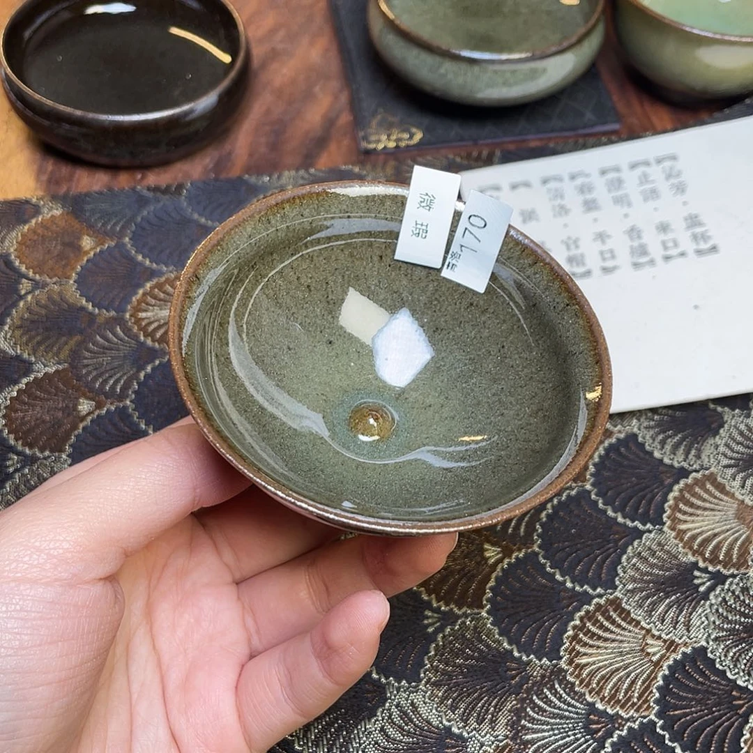 茶盏170 福临号建盏柴烧微瑕