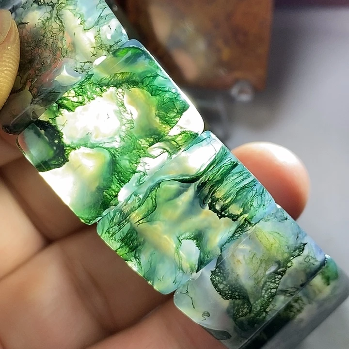 幻***月玛瑙/玉髓未镶嵌颈饰