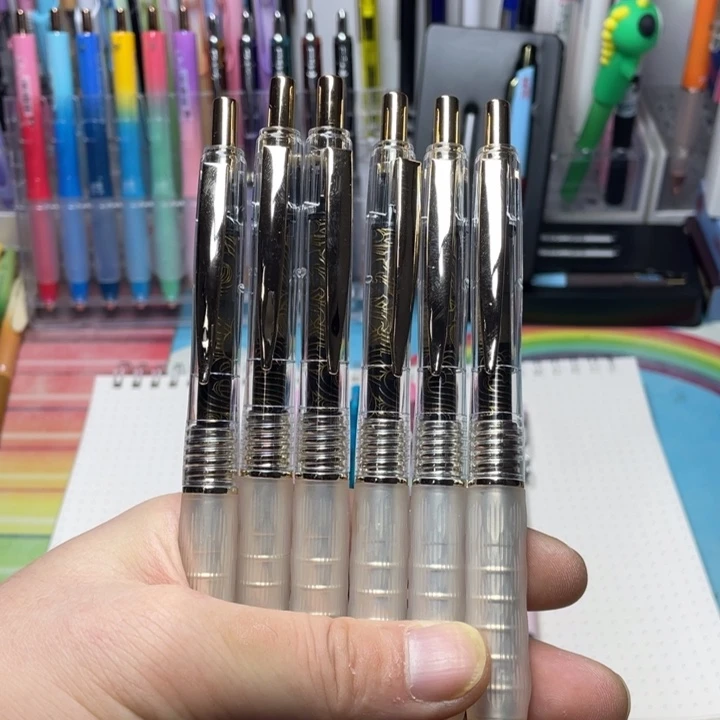 柯林一代闹海大容量黑笔6支