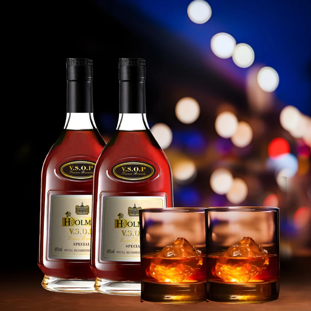 霍尔姆斯大瓶1.8升洋酒白兰地2瓶装
