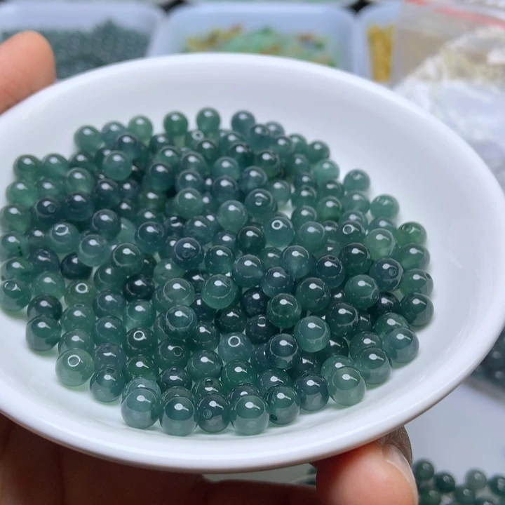 散珠翡翠卡5.7冰蓝水33个（深色）