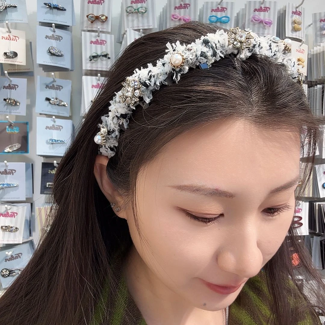 布艺铁合金戴齿发箍香风2