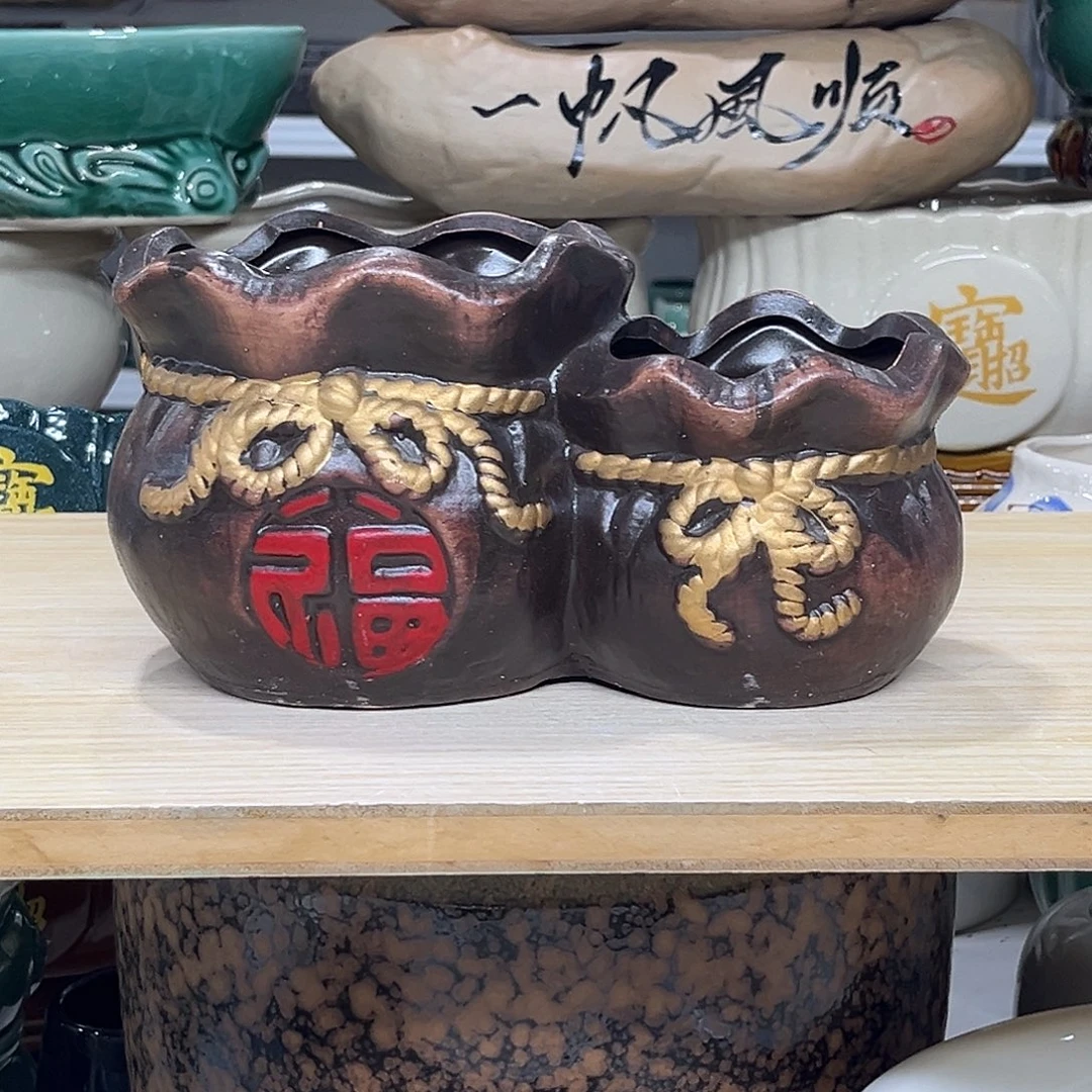 陶瓷绿植多肉微瑕花盆