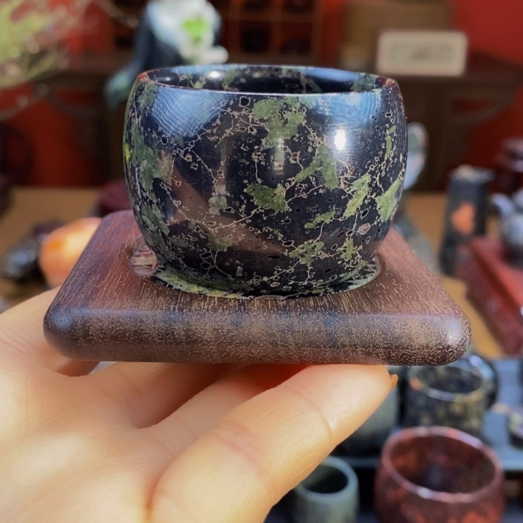 梅花玉精美闻香杯