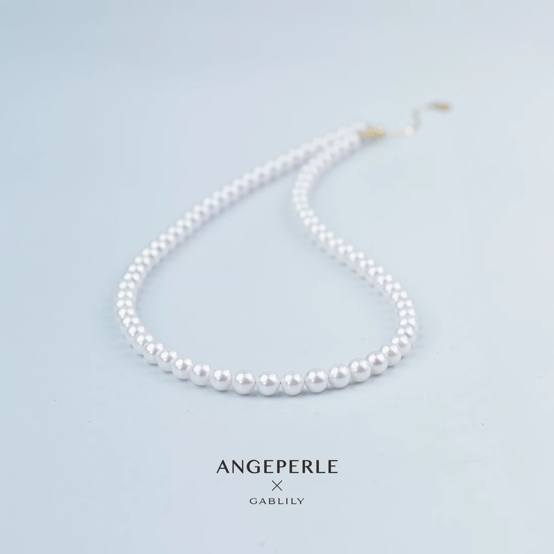 【厚爱公主专享】天使之泪 海水Akoya珍珠18k金（不含夹头）项链5-6mm