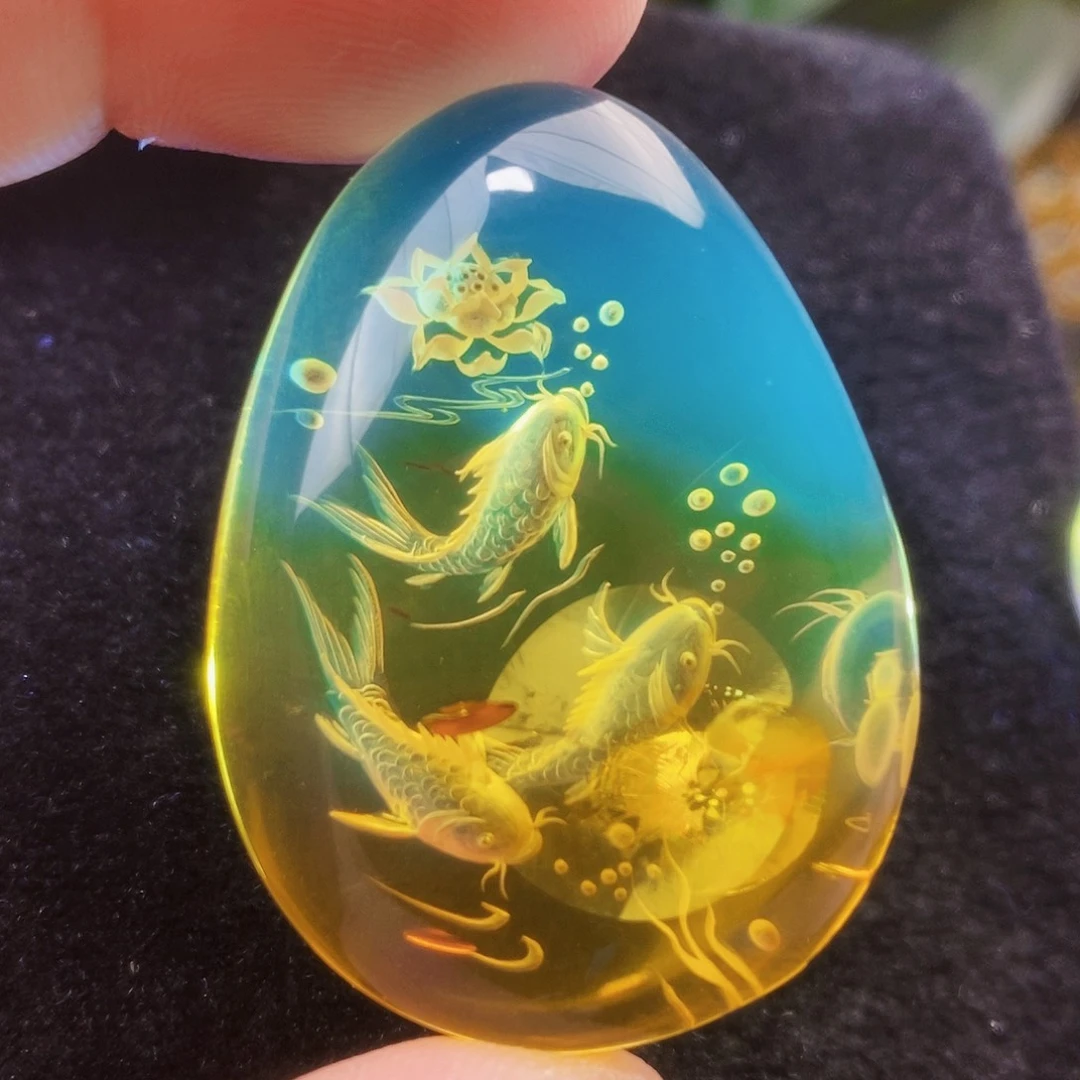 【闪购商品】金珀吊坠(不含链)未镶嵌